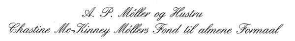 A P Møller logo